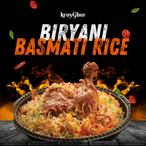 Premium Basmati Rice – Perfect for Kacchi & Biryani (1kg Pack)