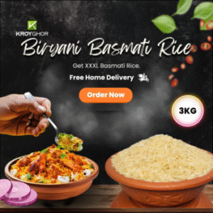 কাচ্চি বা বিরিয়ানী বাসমতী চাল – Biryani Basmati Rice